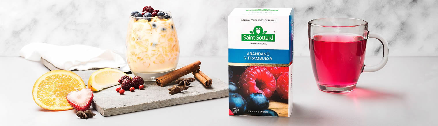 Infusiones de Hierbas y Frutas